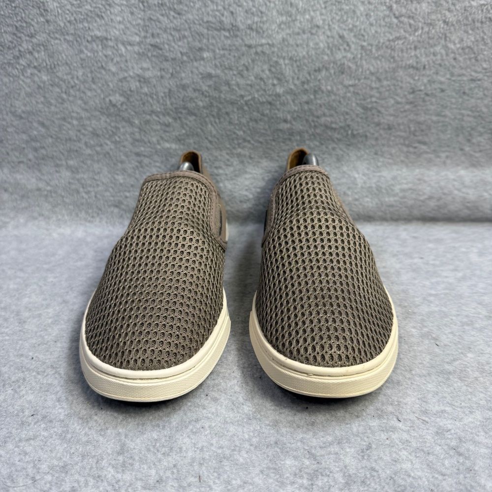 Olukai Womens Shoes Size 7 Pehuea Grey Slip On Low Top Comfort Casual Sneakers - Picture 2 of 10